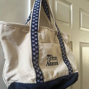 Penn State Alumni Canvas Tote Bag/ Firm Price